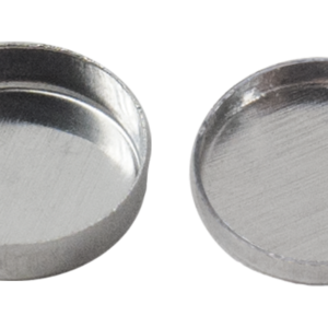 Standard aluminum sample pan/lid set – Compatible with TA Instruments 900786.901/900779.901