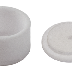 Premium alumina sample cup/lid set – Compatible with TA Instruments 960070.901/960239.901 (90 µL, Q600)