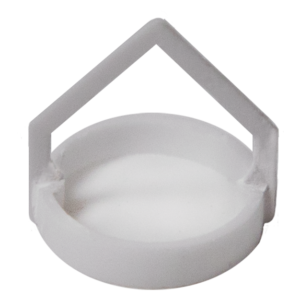 Ceramic pan – Compatible with TA Instruments 957329.903 (100 µL, H:10.5 mm, TGA 55/550/5500 and Q5000 IR)
