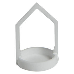 Ceramic pan – Compatible with TA Instruments 952018.907 (100 µL, H:16.5 mm, Q500/Q50)