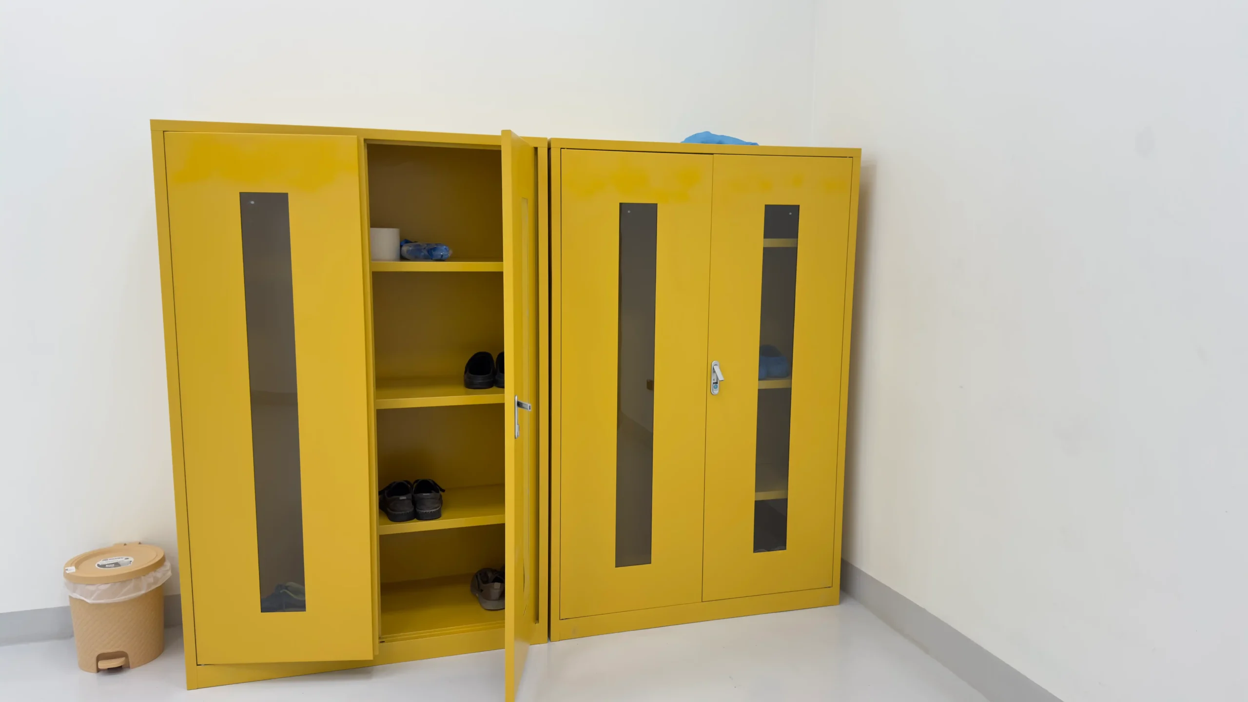 PPE storage cabinet installed at NADEC laboratory