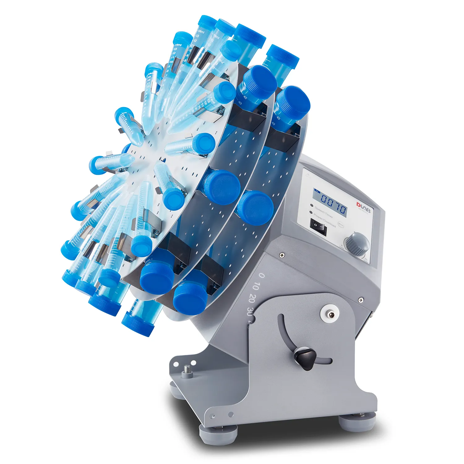 MX-RD-Pro LCD Digital Tube Rotator, 50mL centrifuge tubes holder