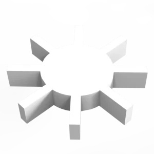 Stirrer bar，Gear shape (18900705)
