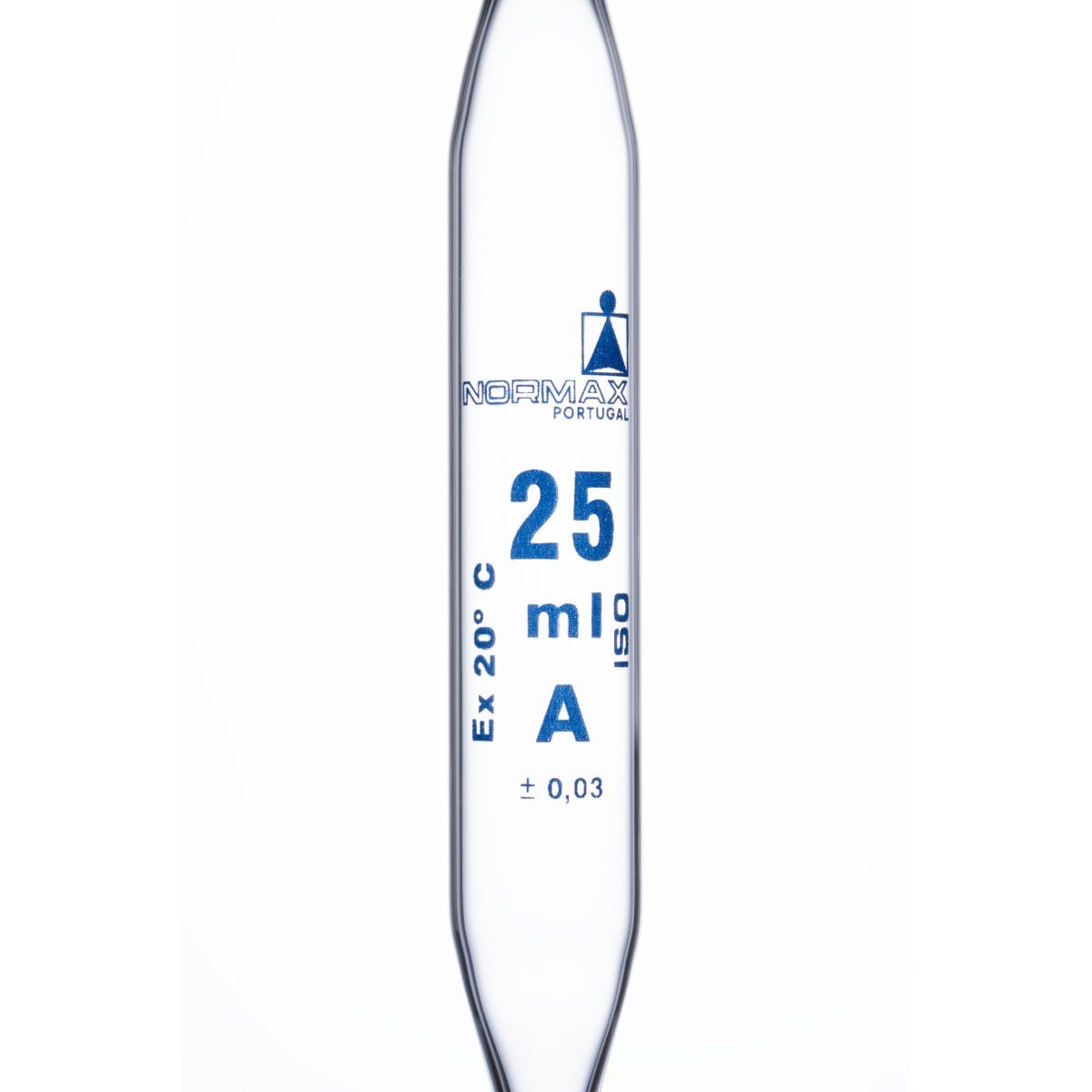 Volumetric Pipette, 1 Mark, Blue Printing, Class A – 25 mL