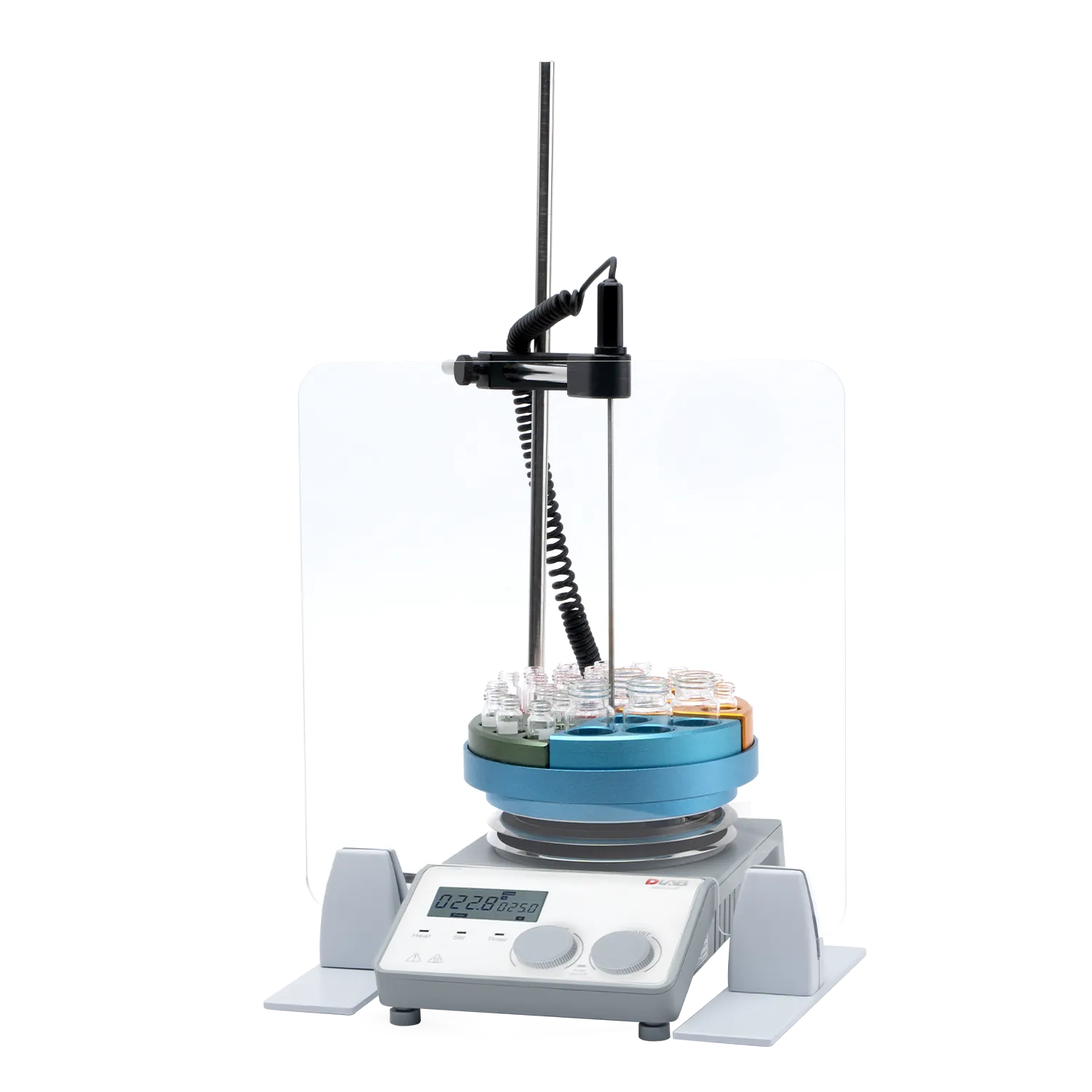 MS-H-ProM LCD Digital Enhanced Magnetic Hotplate Stirrer with Timer