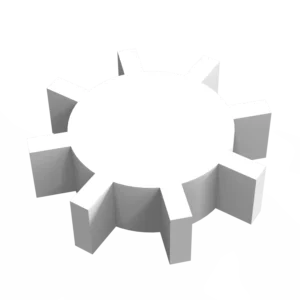 Stirrer bar，Gear shape (18900703)
