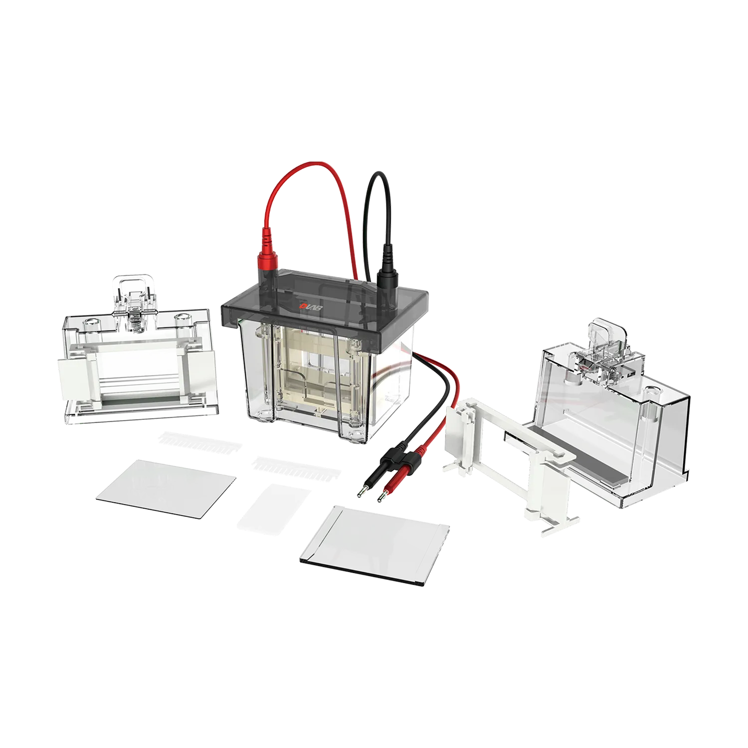DL-Mini01 Vertical electrophoresis tank (double plate), 18901223