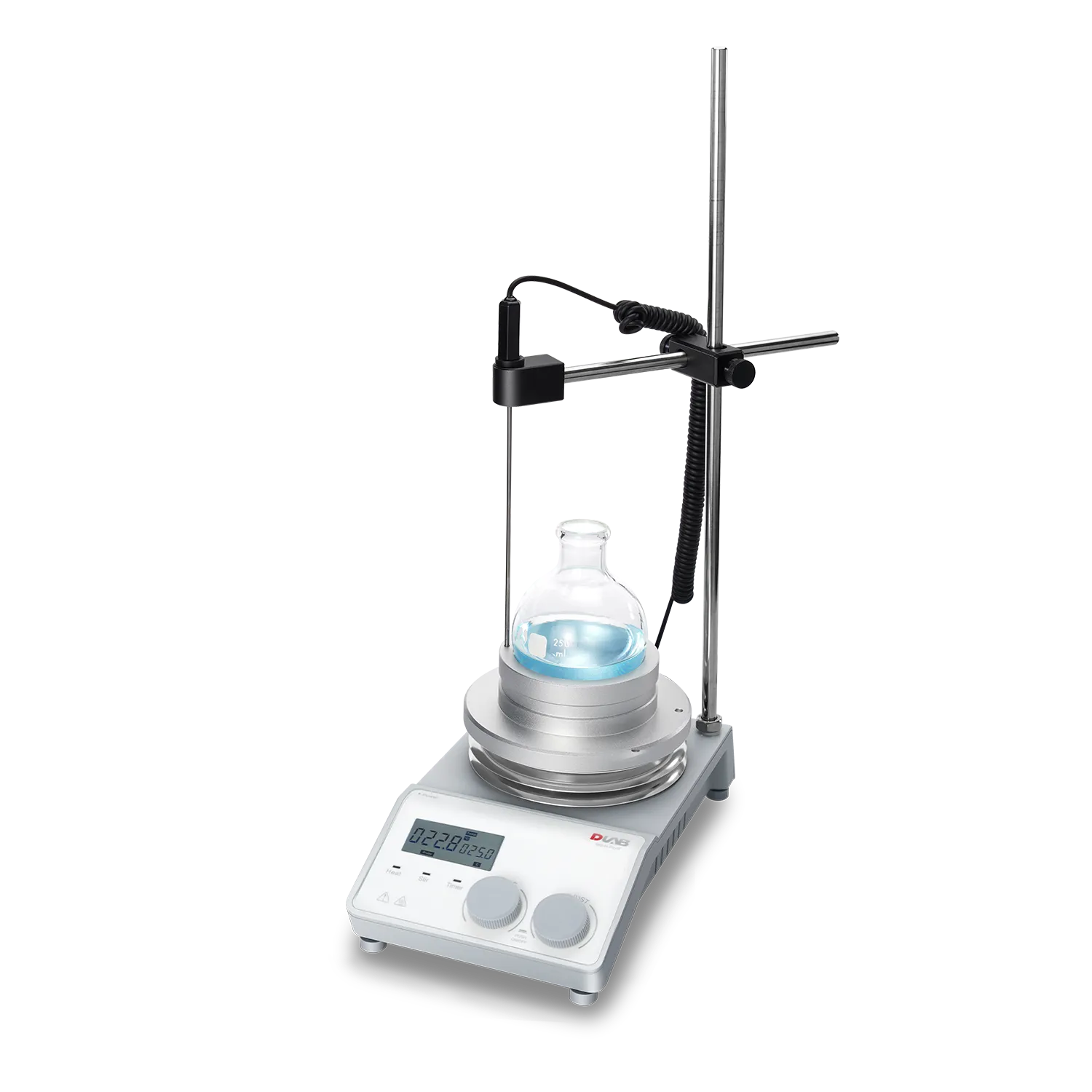 MS-H-ProM LCD Digital Enhanced Magnetic Hotplate Stirrer with Timer