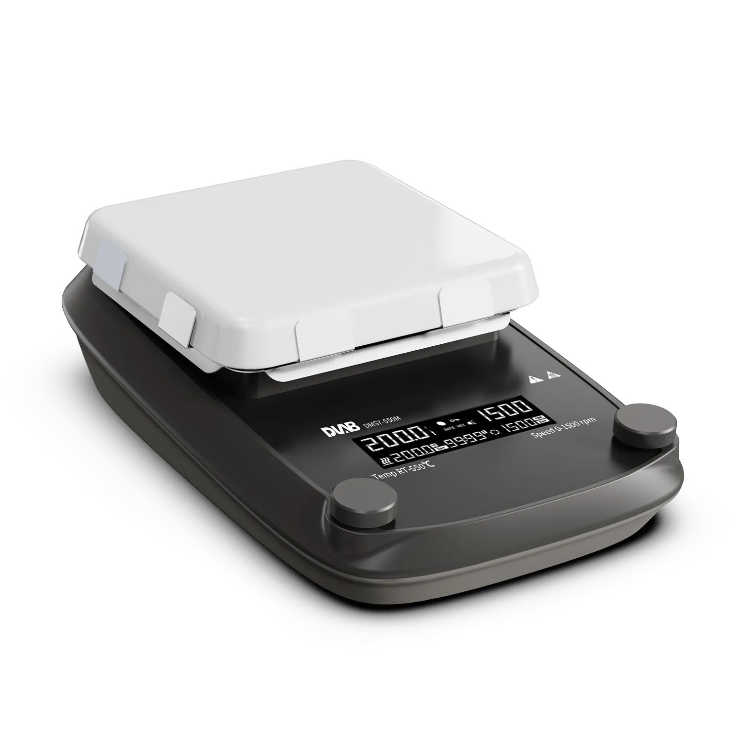 DMS7-550M LCD Glass Ceramic Heating Magnetic Stirrer with Timer