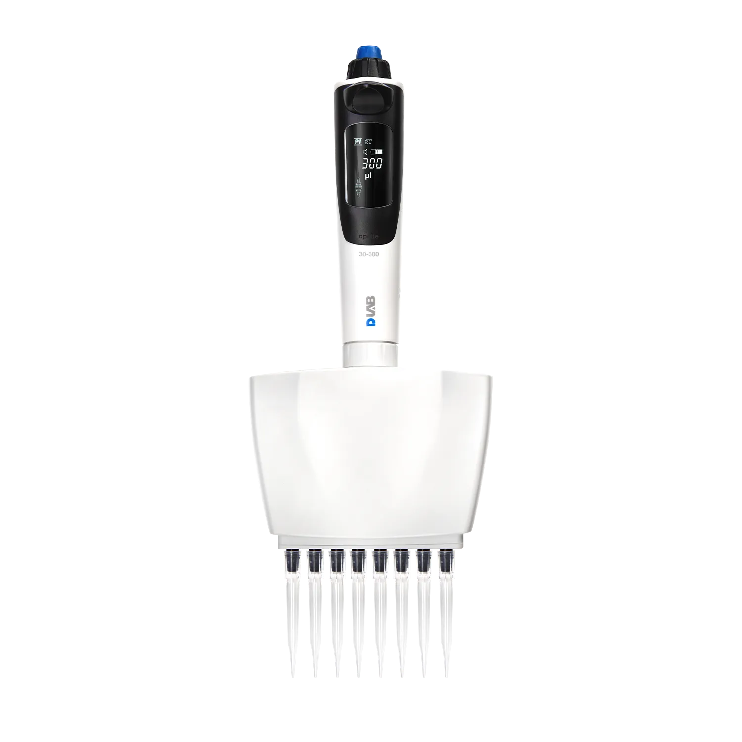 dPette+ Multi-functional 8-channel Electronic Pipette, 0.5-10μL