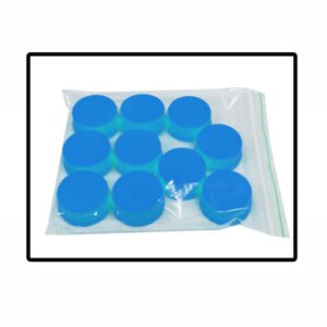Replacement blue caps, (GL45), 10/pk., B3000-CAP-B