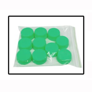 Replacement Green caps, (GL45), 10/pk., B3000-CAP-G