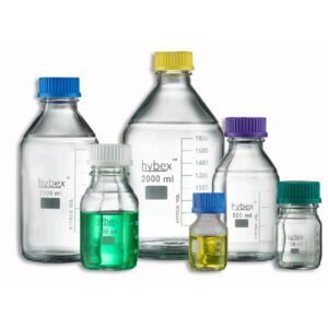100ml with standard (GL45) blue cap, 10/pk., B3000-100-B