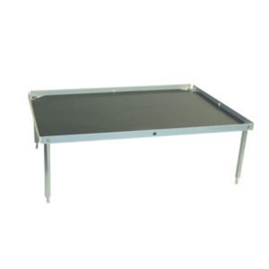 Stacking platform, small 10.5"x7.5" with flat mat (3.0"separation), B3D-STACK