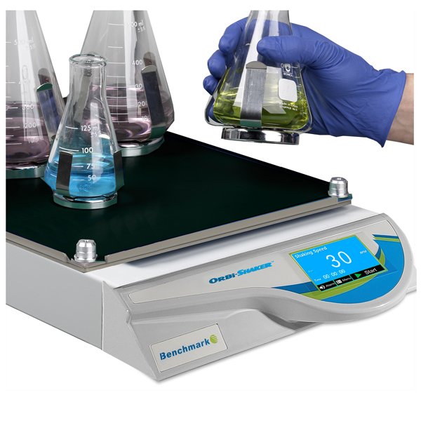 Orbi Shaker with Touch Screen Display and rubber mat platform (13"x12"), BT3001