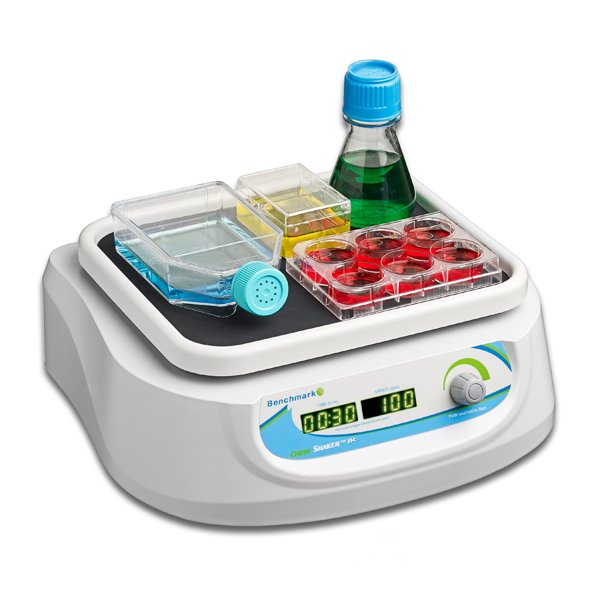 Orbi-Shaker Jr with rubber mat platform (9.5"x8"), 100-240V (US Plug), BT302