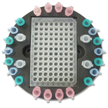 Optional combination head for one microplate & microtubes (38x1.5 & 28x0.5), BV1000-COMBO