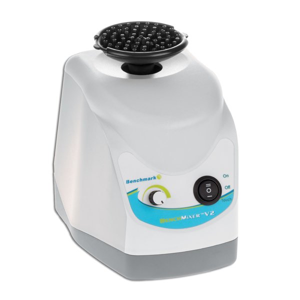 BenchMixer V2, Vortex Mixer with flip top cup head, BV1003