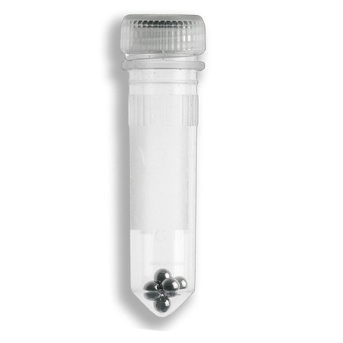 Prefilled 2.0ml tubes, Stainless Steel, 2.8mm Alcohol Washed, 50pk, D1033-28