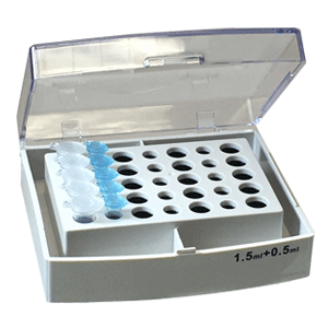 Block, combination, 15 x 0.5 ml & 20 x 1.5 ml, H5000-CMB