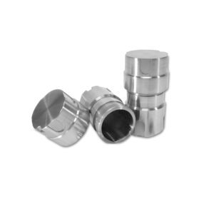 Stainless steel grinding jar, 25ml, set of 2, IPD9600-25S