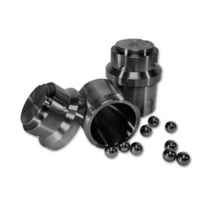 25ml grinding jar, Tungsten Carbide, pack of 2, IPD9600-25TC