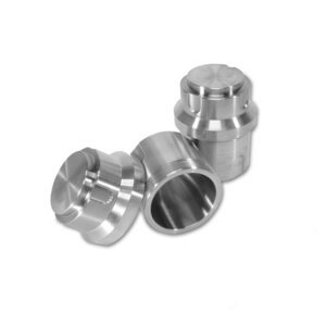 Stainless steel grinding jar, 50ml, set of 2, IPD9600-50S