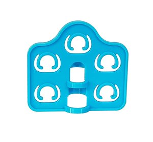 Tube holder, 5 x 5-7ml, 2/pk (1 pack included), R2020-0507