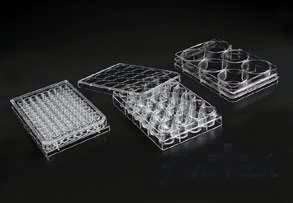 Tissue culture treated cell culture plates 6, 12, 24, 48 and 96 well, sterile