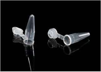 Microcentrifuge tubes 0.2 mL, 0.5 mL, 1.5 mL and 2 mL, PP