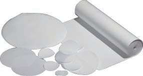 Binder-free borosilicate glass microfiber filters, grades MGA to MG 550 HA