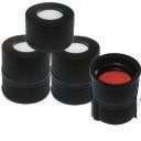 8 mm screw caps with PTFE/silicone septa for 2 mL vials (8-425), 100 pcs/pk