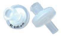 Syringe filter 13 mm, PP housing, selectable membrane and pore size, 100 pcs/pk